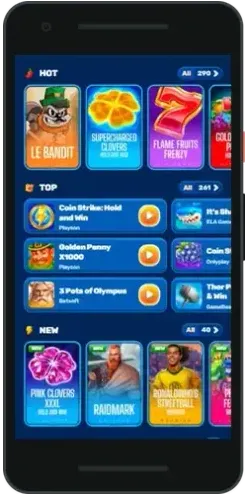 SpinFin sign-up on a phone